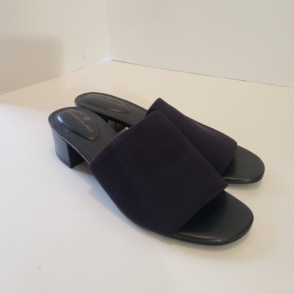 Bandolino Dark Blue Fabric size 7.5 - Picture 2 of 11
